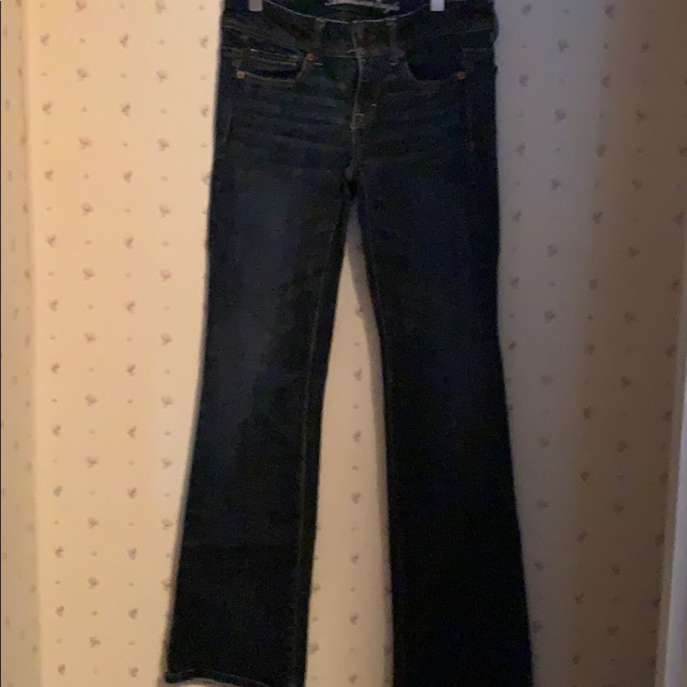 American eagle W org boot stretch jeans size 0 - Picture 1 of 3